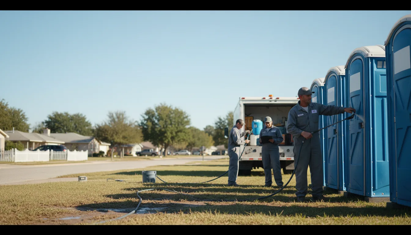 Long-Term Portable Toilet Rental in Rochester, IN near me